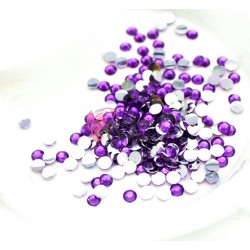 Strasuri din acril 3D Mov inchis de 2,0mm 1000 bucati SA027